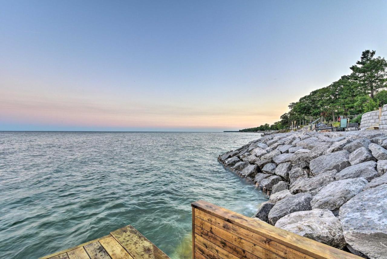 East Tawas Cabin With Lake Huron Access And Views Extérieur photo